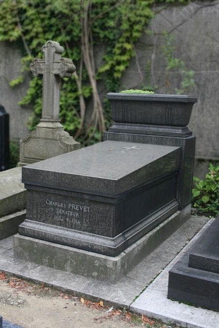 Charles Prevet sépulture