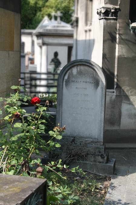Edouard Debat Ponsan sépulture