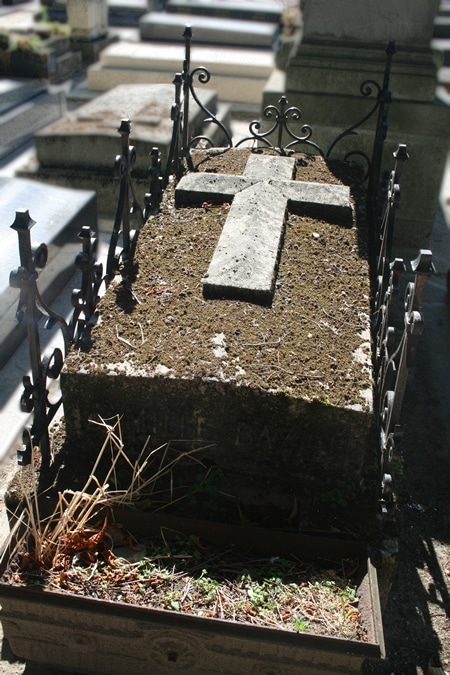 Germain Bazin sépulture