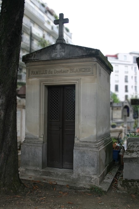 Jacques Emile Blanche sépulture