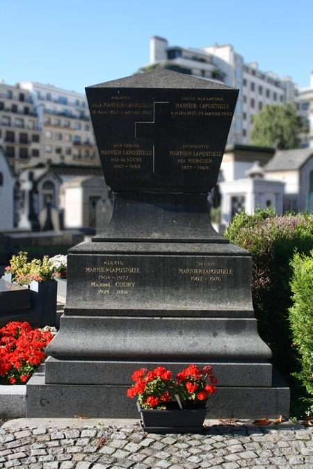 Louis Alexandre Marnier-Lapostolle sépulture