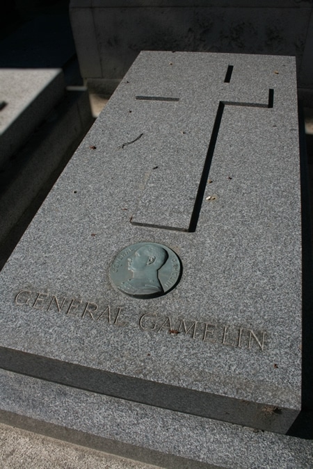 Maurice Gamelin sépulture