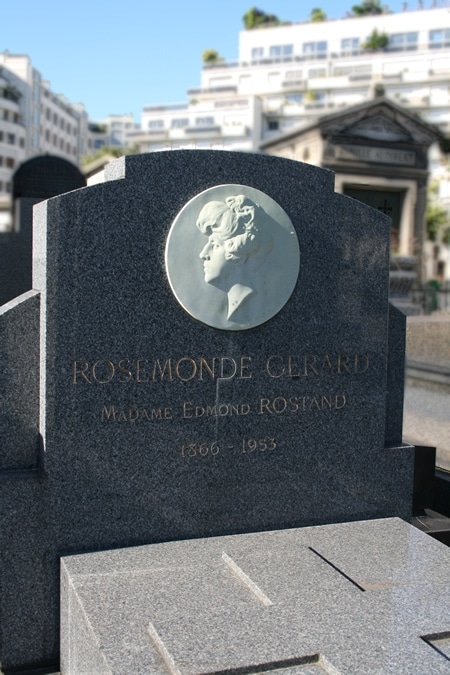 Rosemonde Gerard sépulture2