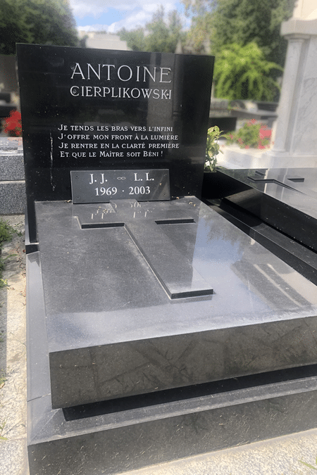Antoine Cierplikowski sépulture