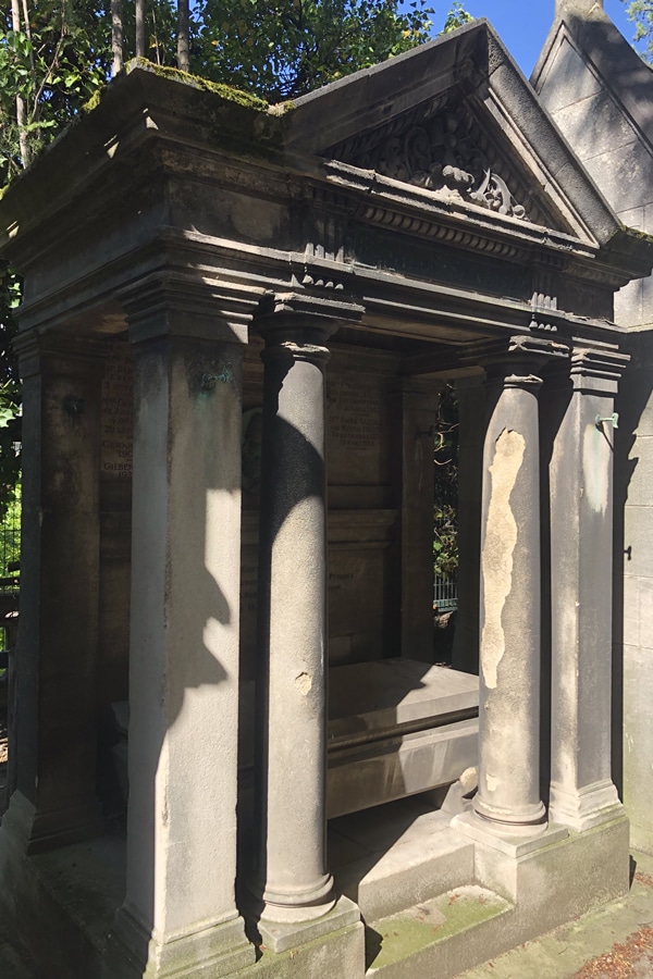 Gustave Sandoz sépulture